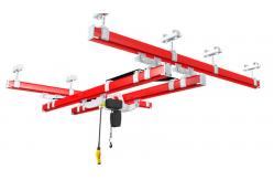 China Double Beam Kbk Light Crane System Suspension Beam Bridge Overhead Crane supplier