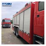 Customized Aluminum Roll Up Doors Shutter Vertical Polyurethane Foam For Fire Engine for sale