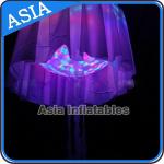 LED Light Helium Balloon Mega Inflatable Jellyfish Halloween , Shining Night Ball for sale