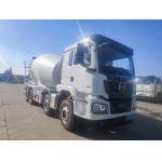 8x4 Concrete Conveyor Truck SHACMAN H3000 Concrete Transit Mixer 375HP White for sale