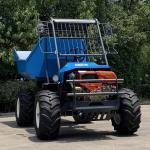 Green Mini Agriculture Tractor Articulated Steering With Golden Fish Engine for sale