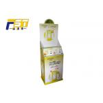 Light Weight Cardboard Paper Dump Bins , Various Styles Recycling For Skin Lotion for sale