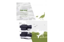 China Long Range Performance Night Vision Rifle Scopes Infrared Monocular supplier