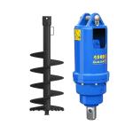 6-8 T Excavator Hydraulic Earth Digger With 75mm Square Output Shaft Heavy Duty Digging for sale