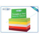 Various Colors 120cm * 140 cm Heat Resistant Home Used Antifouling No Odor TNT Tablecloth for sale