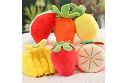 China ISO9001 Simulation Fruit Plush Toys For Home Decor supplier