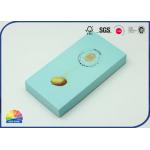 Spot UV Coating Rectangle 157gsm Coated Paper Gift Box Two Pieces for sale