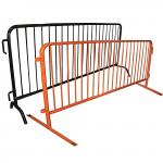 Hot Dipped Galvanized Removable Safety Barriers 2.1M Construction Crowd Control Fence for sale