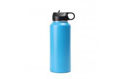 China 20oz Portable Reusable Vacuum Insulated Water Cup with Lid Blue 40oz supplier