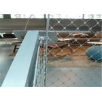 60*60 Mm Hole Architectural Wire Mesh , Steel Cable Netting for sale