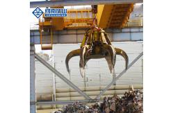 China 3p Garage Bridge Crane , 100 Ton Overhead Crane Equipment With Grab Ce Certificate supplier