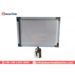 Vertical Frame A4 Post Barrier Sign Holder Racks For Stanchion Barrier