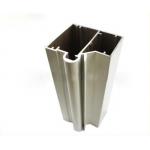 2mm 3mm 4mm Aluminum Curtain Wall Profile Length Customized With Powder Coating for sale