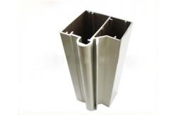 China 2mm 3mm 4mm Aluminum Curtain Wall Profile Length Customized With Powder Coating supplier