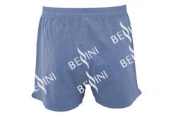 China Men's 100% Cotton Chambray Short Functional Placket Button Side Splits supplier