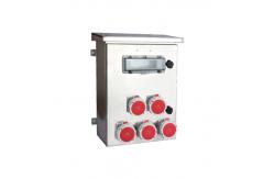 China 16A 400V IP65 Temporary Power Boxes Metal Material IEC Standard supplier