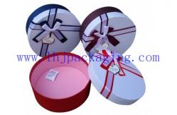 China christmas round box supplier
