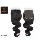 10A  4x4 Swiss Lace Remy Human Hair Closure for sale