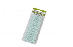 China 840 Tie-points Pink Round Hole Breadboard ,  2.54mm Pitch Solderless Circuit Board supplier