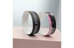 China Adjustable and Durable Tyvek Wristbands for Event Identification Disposable supplier