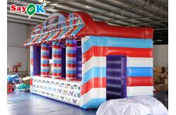 China Inflatable Game Tent Carnival Party Commercial Tarpaulin Inflatable Air Tent supplier