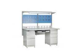 China Customized ESD Work Table Adjustable Heavy Duty Antistatic Lab Workbench supplier