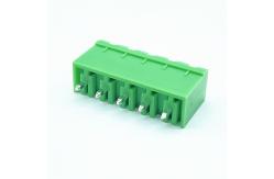 China 5 Pin 5.0 5.08mm Pitch Screwless Male Plug-In Terminal Block supplier