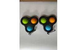 China OEM Push Pop Finger Fidget Toy 8x7.6x1.5cm CE FCC ROHS certificate supplier