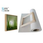 Exhibition 280Gsm Polyester Printing Canvas Rolls Matte Inkjet Fabric Paper