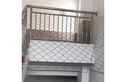 China Aviary Wire Netting Flexible Wire Rope Cable Mesh For Zoo Enclosure supplier