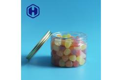 China Custom 260ml Plastic Cosmetic Jar Transparent PET Boby Butter Packaging Containers supplier