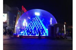 China Outdoor Single Tunnel Inflatable Bubble Tent Double And Quadruple Sewing supplier