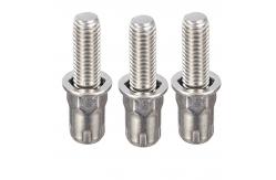China OEM 18 8 Stainless Steel Hex Head Screw Plain Finish Coarse Thread supplier