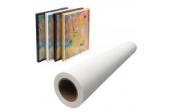 China Solvent Polycotton Canvas Matte 420gsm For Inkjet Art Printing supplier