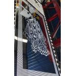 0.8MM Mirror Stainless Steel Etched  Sheet Decoration Elevator Plate for sale