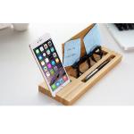 Carbonized bamboo phone stand tablet kickstand with a Pen holder for iphoneX 7plus for samsung S7 EDGE for sale