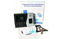 China Card Password 9V LCD Fingerprint Time Attendance System supplier