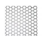 Hexagonal Hole Sheet Perforated Metal Mesh Stainless Steel