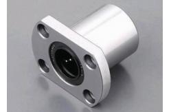 China CNC Printer LM10UU Motion Flange Linear Bearing Chrome Steel supplier