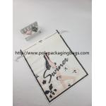 Reusable Drawstring Plastic Bags Small Plastic Packaging Custom Printing Clothes Sleeve for sale