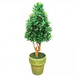 Fire Retardant Artificial Blessing Tree Landscaping Project Faux Plant Evergreen Custom