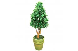 China Fire Retardant Artificial Blessing Tree Landscaping Project Faux Plant Evergreen Custom supplier
