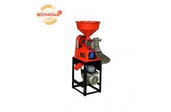 China 2.2kw 6N-40 Chrome Plated Single Phase Mini Rice Mill Machine 3HP supplier