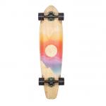Globe Arcadia Cruiser Bamboo Mountain Longboard Complete Skateboard - 9.5 x 36 for sale