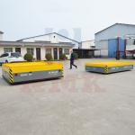 Dc Motor Remote Control 15 Tons Battery Transfer Cart Cold Rolling