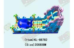 China Whale Theme Fun Park Jumping Slides Commercial kids Playground supplier