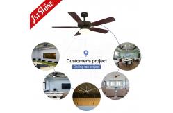 China 52'' Ceiling Fan With Light 6 Speed Remote Control Energy Saving supplier