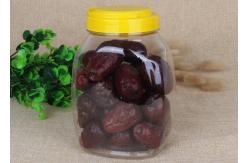 China Custom Hard Round PET Clear Plastic Cylinder For Dry Food Packaging supplier