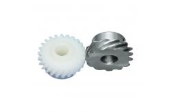 China Sewing M/C Helical Cylindrical Gear Screw Gear For Strip cutting Machine supplier