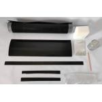 Black Color 3LPE Heat Shrink Wrap Around Sleeve For Pipe Joint Corrosion Protection for sale